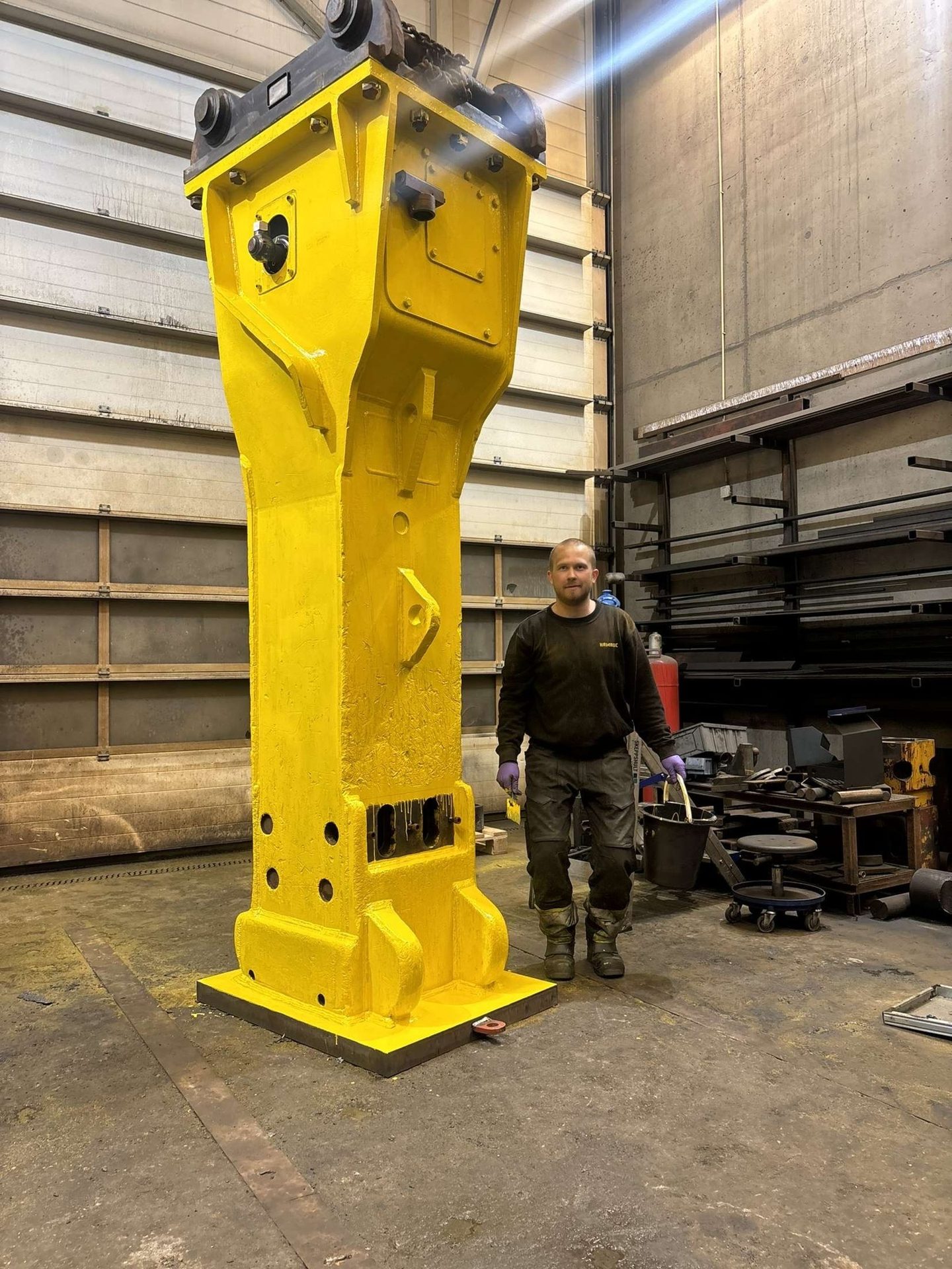 Overhalt hammer klar til levering
